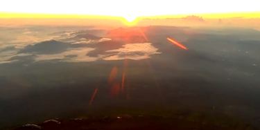 Fuji 富士山　日の出